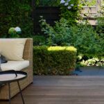 Elegancki, zielony ogród